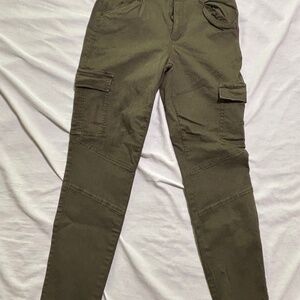 Olive Green Cargo Pants in good condition